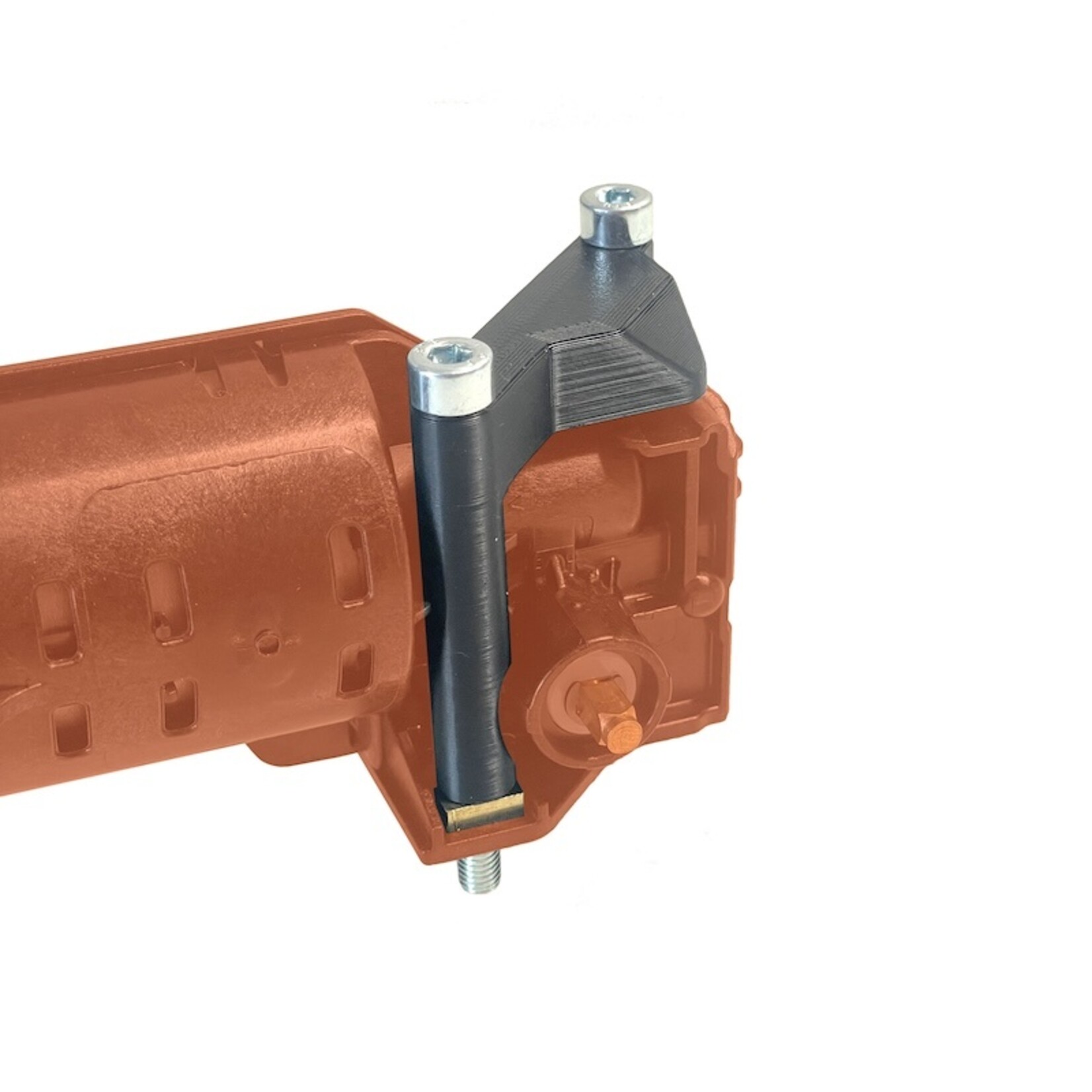 Notrot 3D print reparatie beugel voor aandrijfmotor van de zetgroep