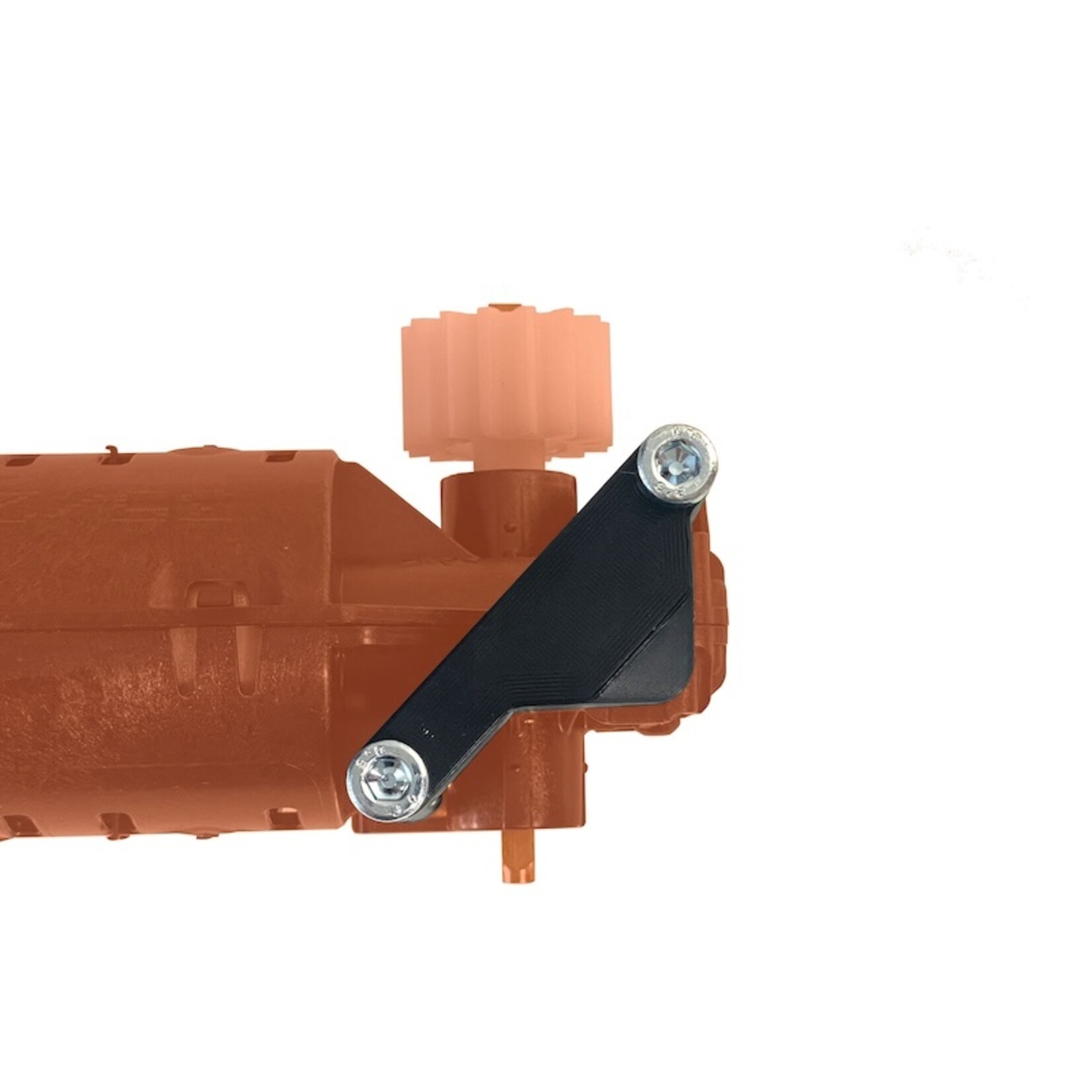 Notrot 3D print reparatie beugel voor aandrijfmotor van de zetgroep
