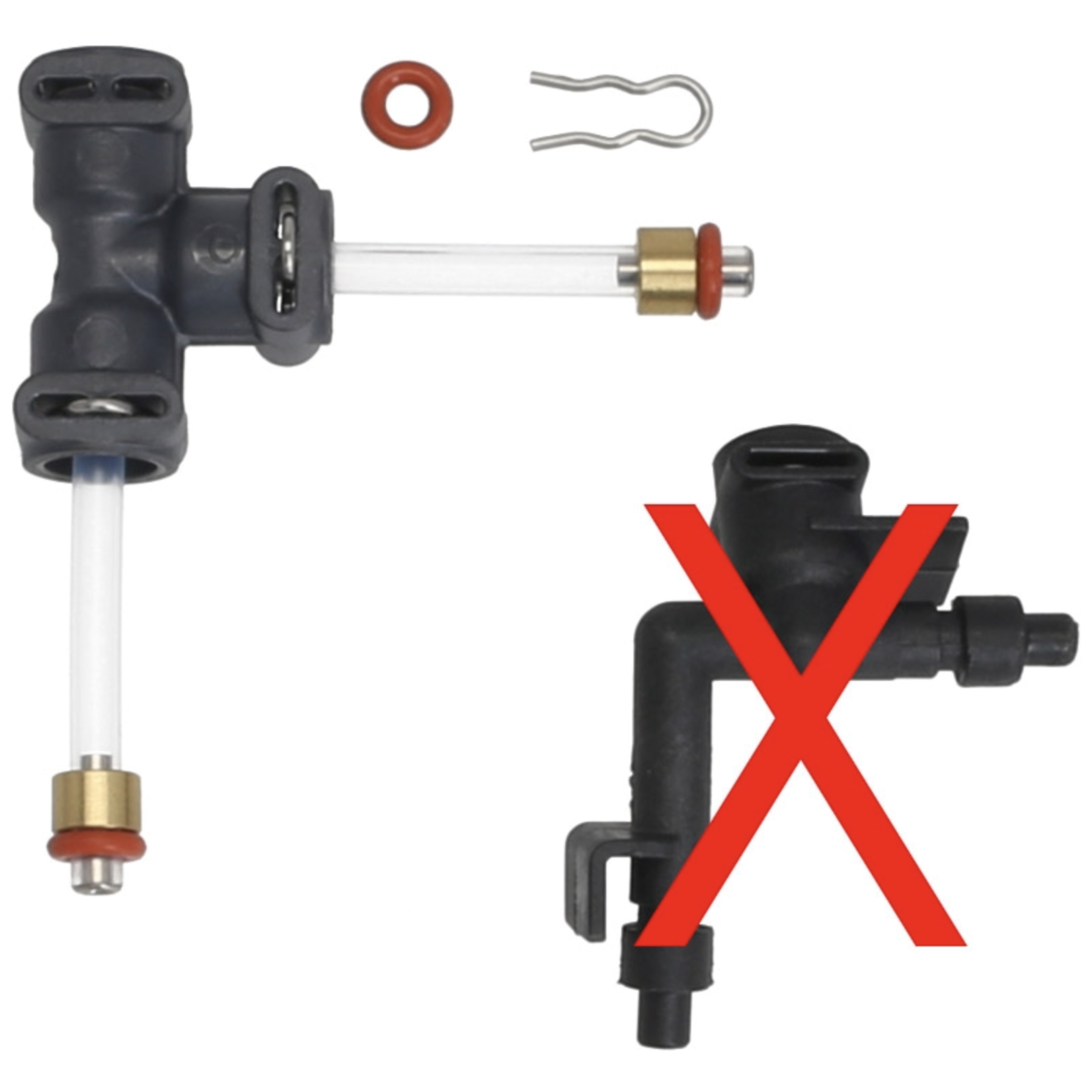 Notrot verdeelstuk voor Impressa S- en XS-serie