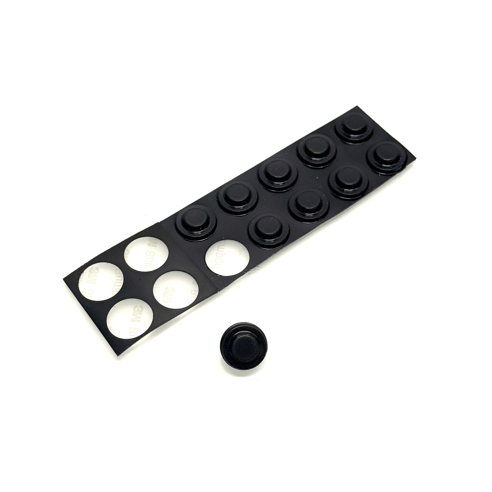 Jura voet demper voor koffiemachine D=4.75x15.9 zwart