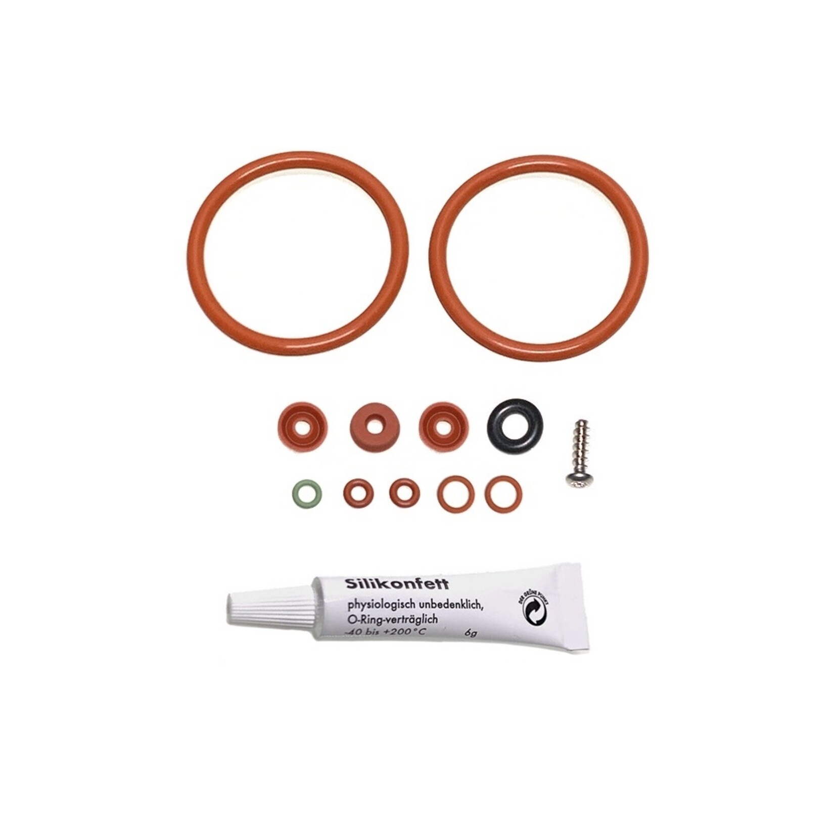 Notrot O-ring set compleet met vet voor ENA Micro/A-serie