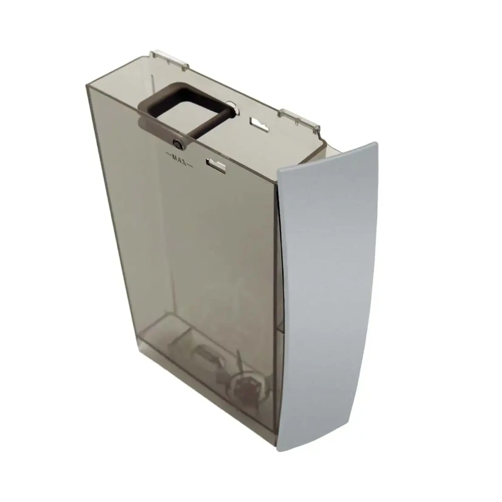 Waterreservoir met frontplaat in platina voor E4 / E6 / E8