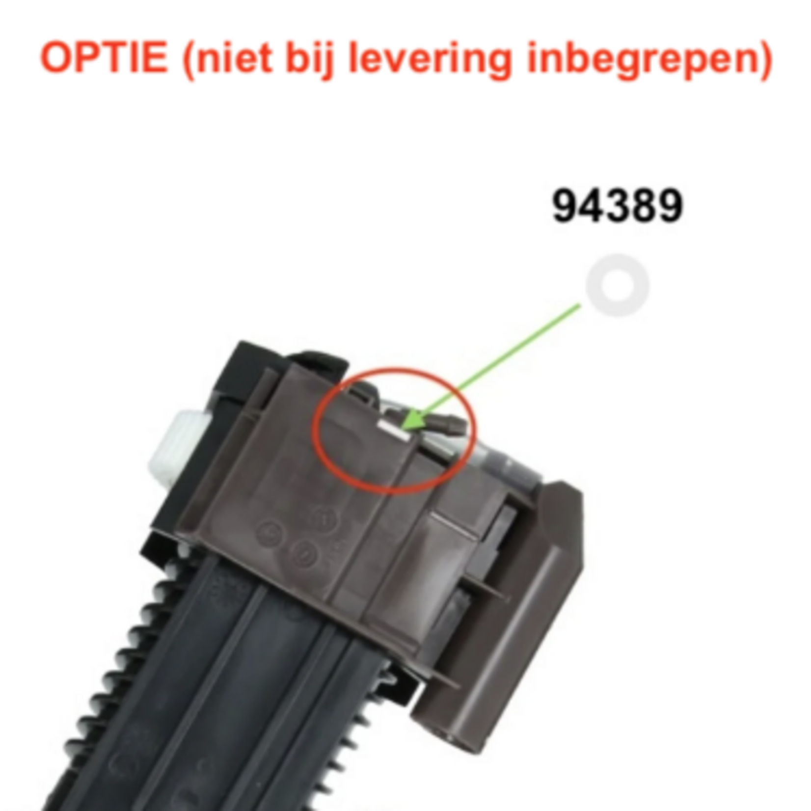stijgbuis voor zetgroep 72521 GEREVISEERD