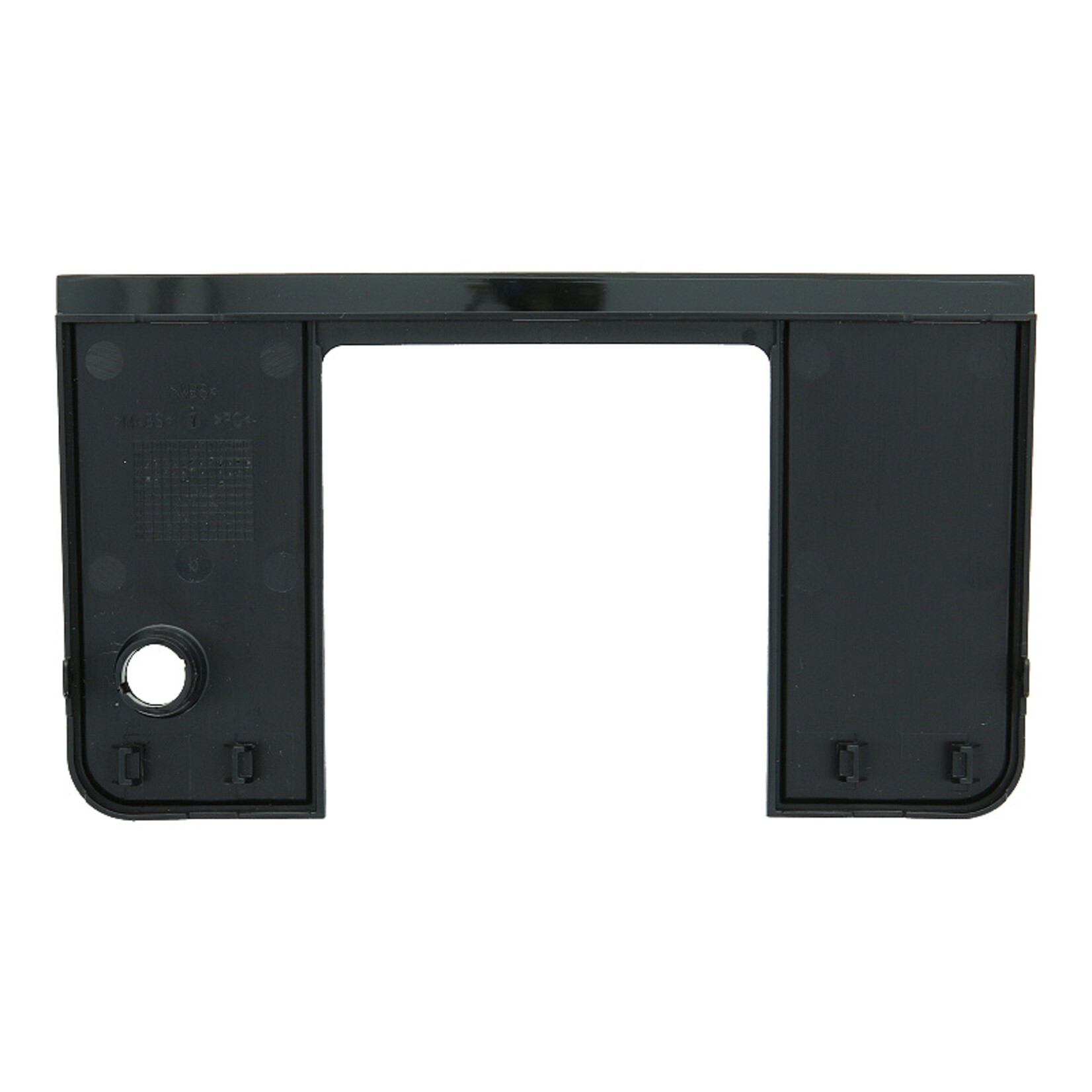 Jura afdekking (piano zwart / voorkant) voor ENA Micro - serie