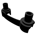 Notrot 3D print afgebroken bussen drainagemotor NIEUWE E6 - E8 - S8 (zie afbeelding)