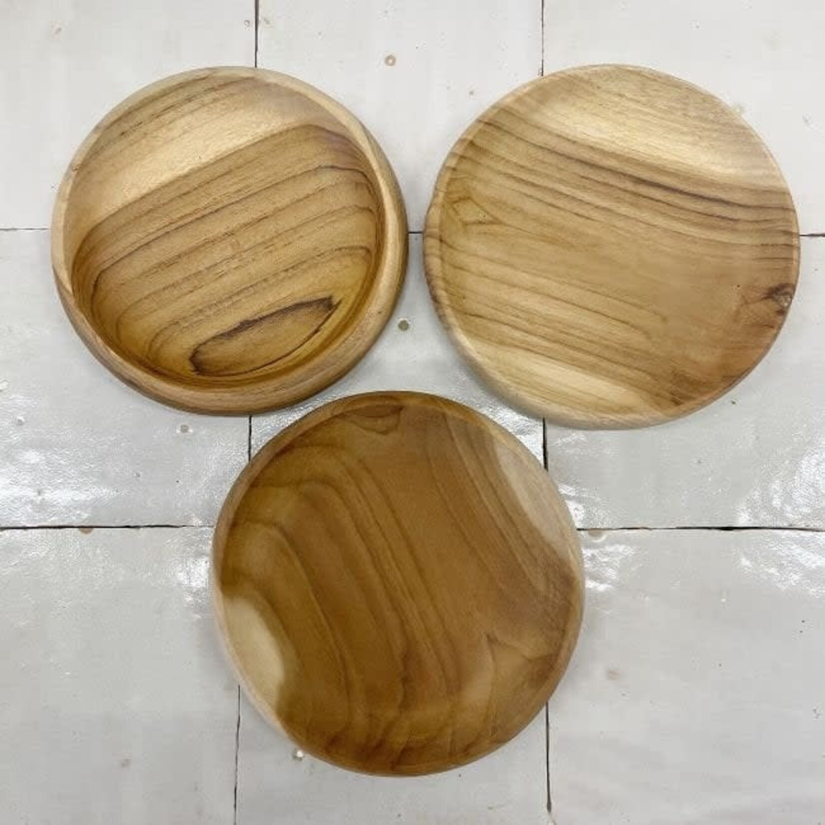 ByBazz BV Schaaltje Teak Bali 12cm