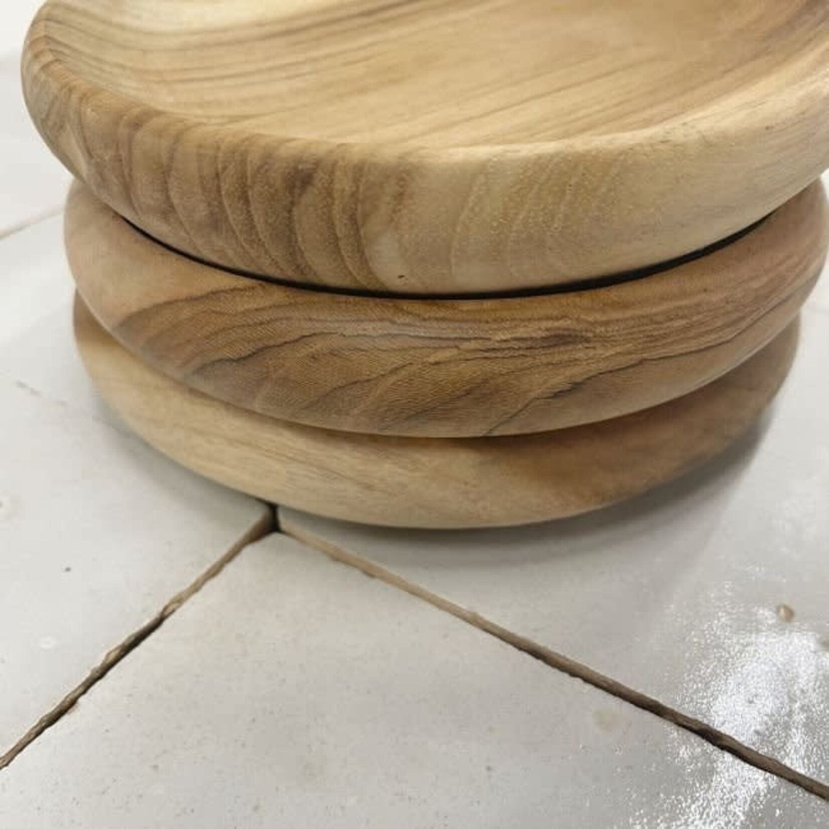 ByBazz BV Schaaltje Teak Bali 12cm