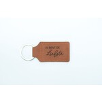 Gravure Sybelle Lederen sleutelhanger Jij bent de liefste