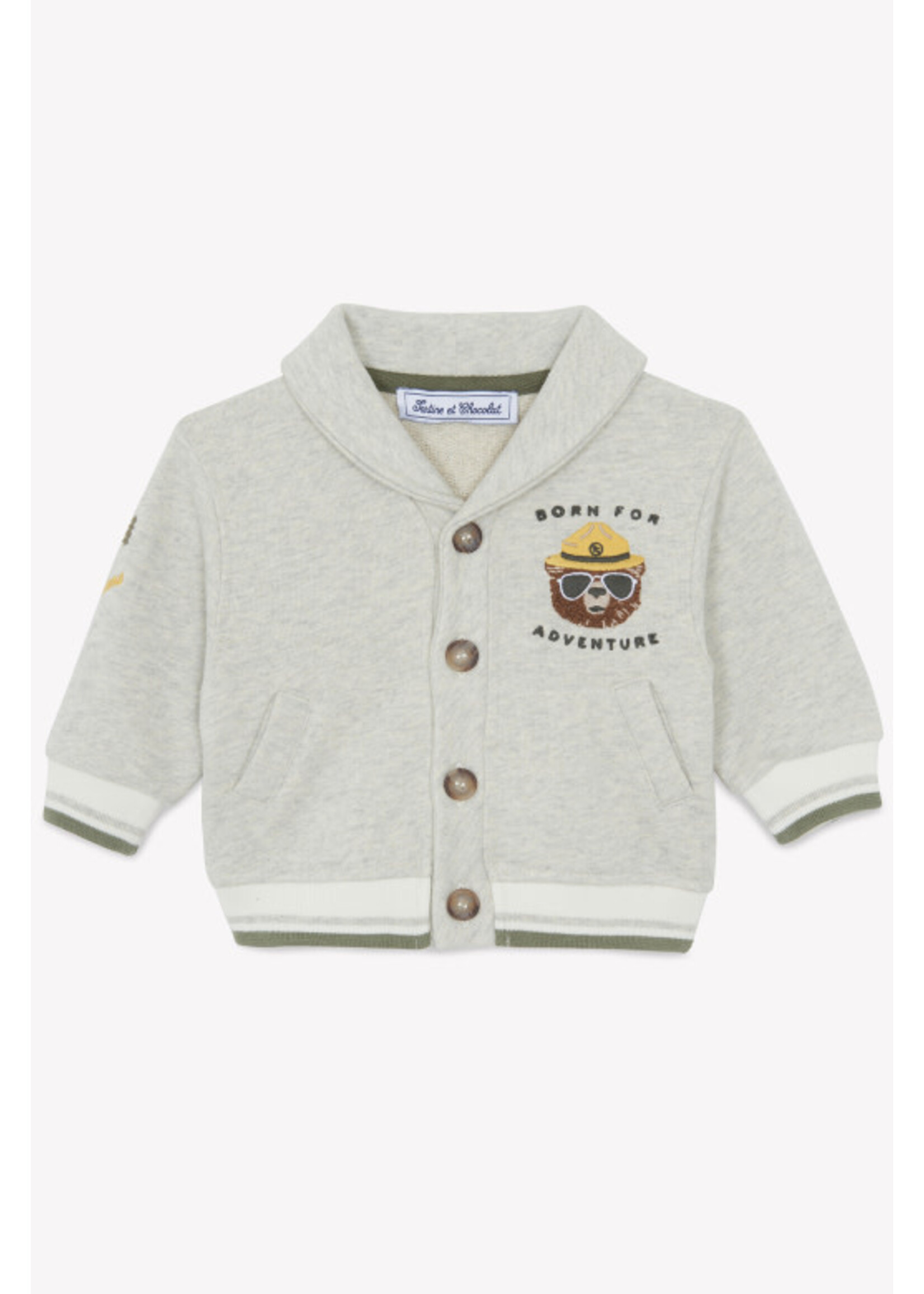 TARTINE&CHOCOLAT Giletsweat1