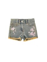 MONNALISA Jeans short with flowers
