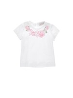 MONNALISA T-shirt with flowers