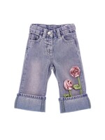 MONNALISA Jeans with rose