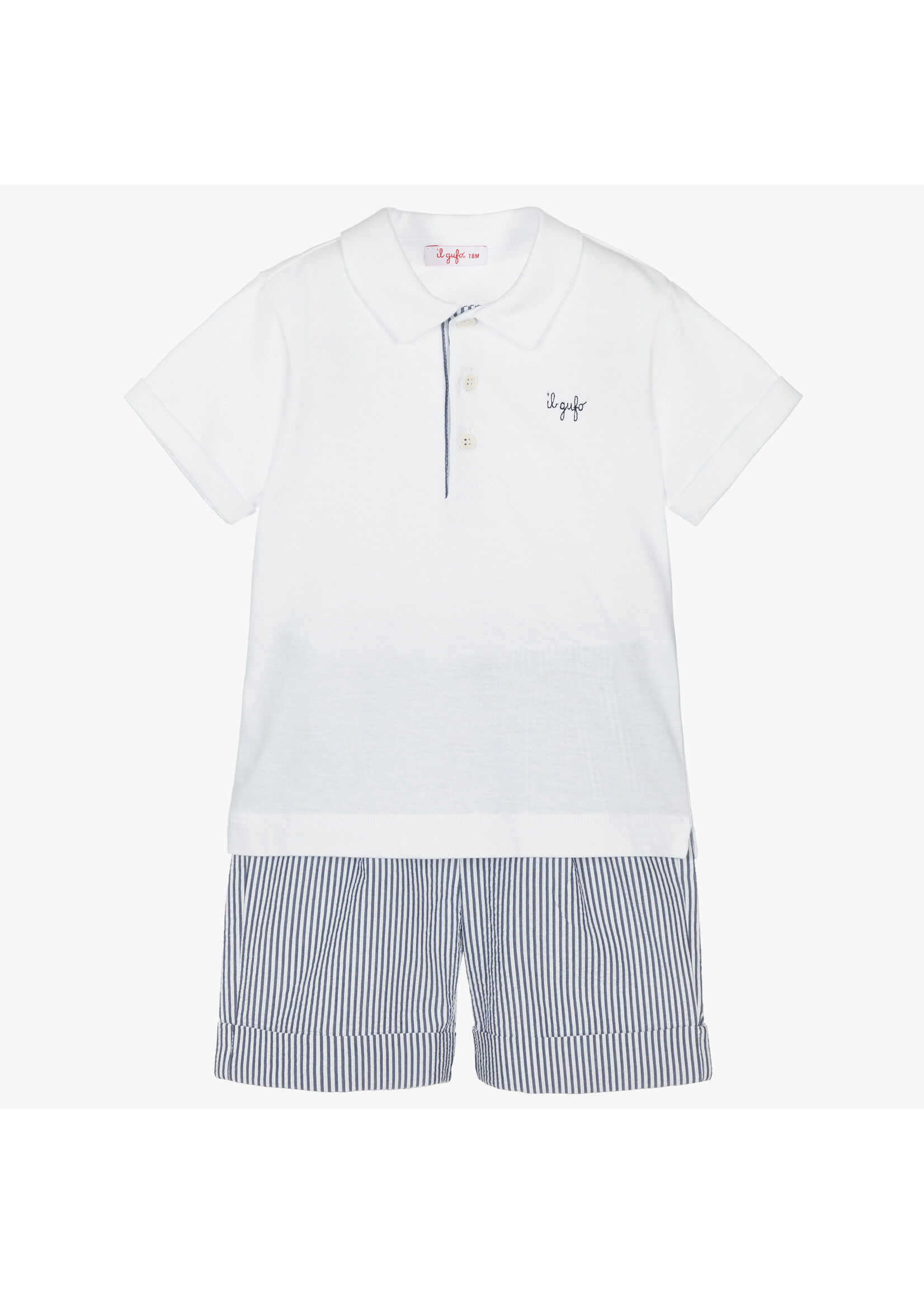 IL GUFO Two piece polo set