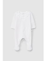 LARANIJNHA Babygrow with frill collar
