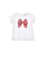 MONNALISA T-shirt with bow