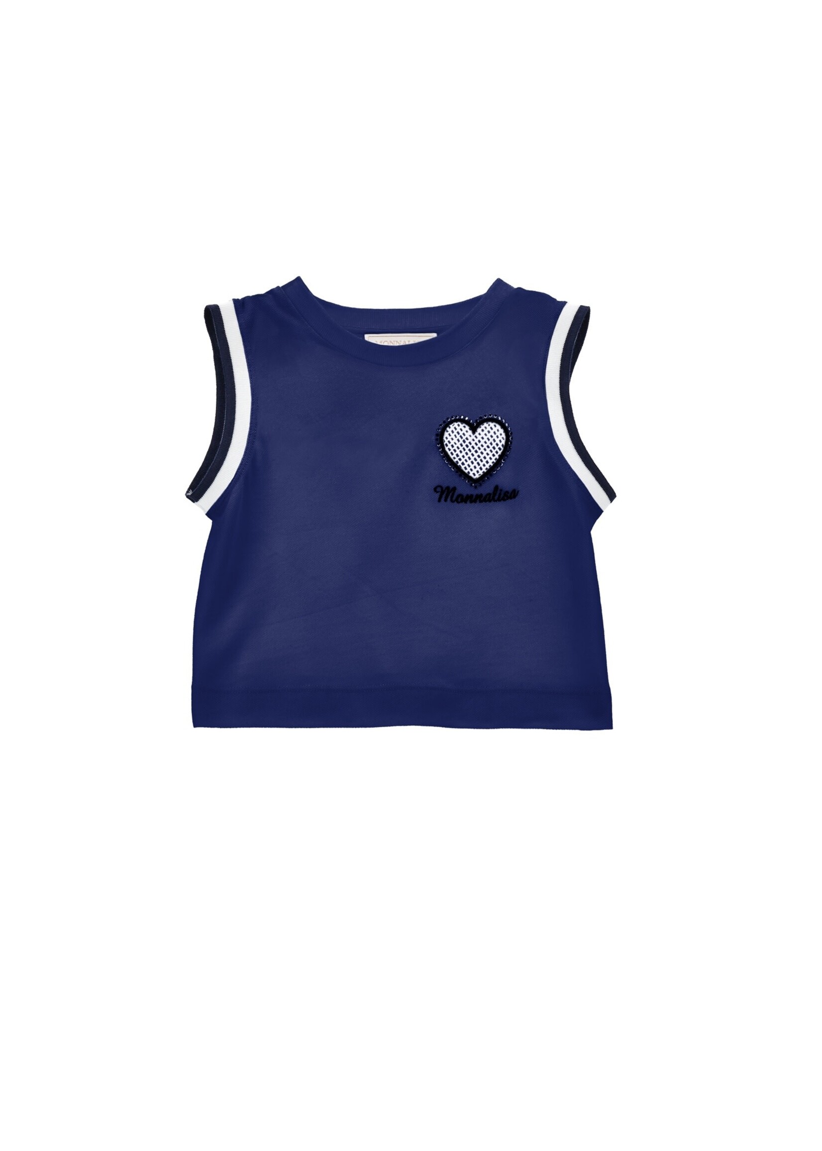MONNALISA Sleeveless tennis shirt