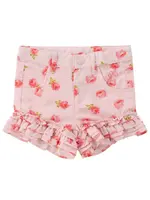 NATINI Shorty flower ruffle