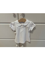 MALVI & CO Polo with flower embros