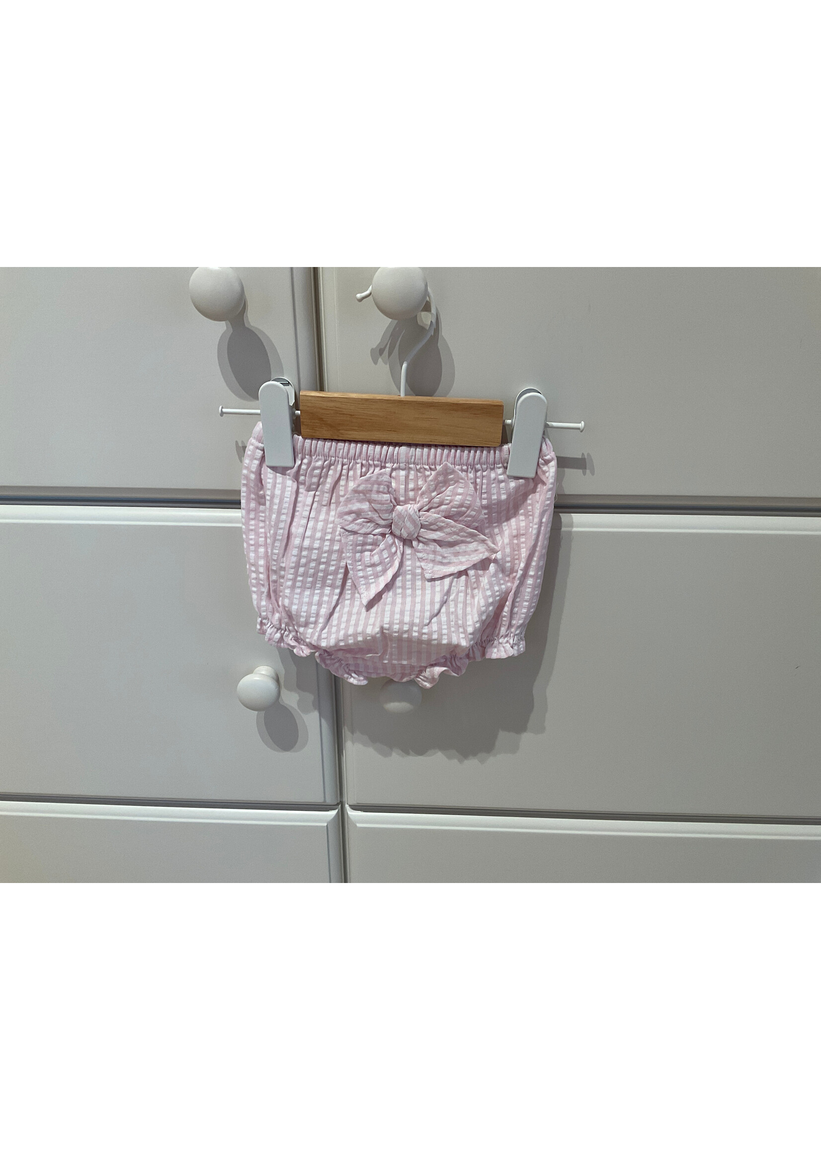 MALVI & CO Checks culotte with ribbon