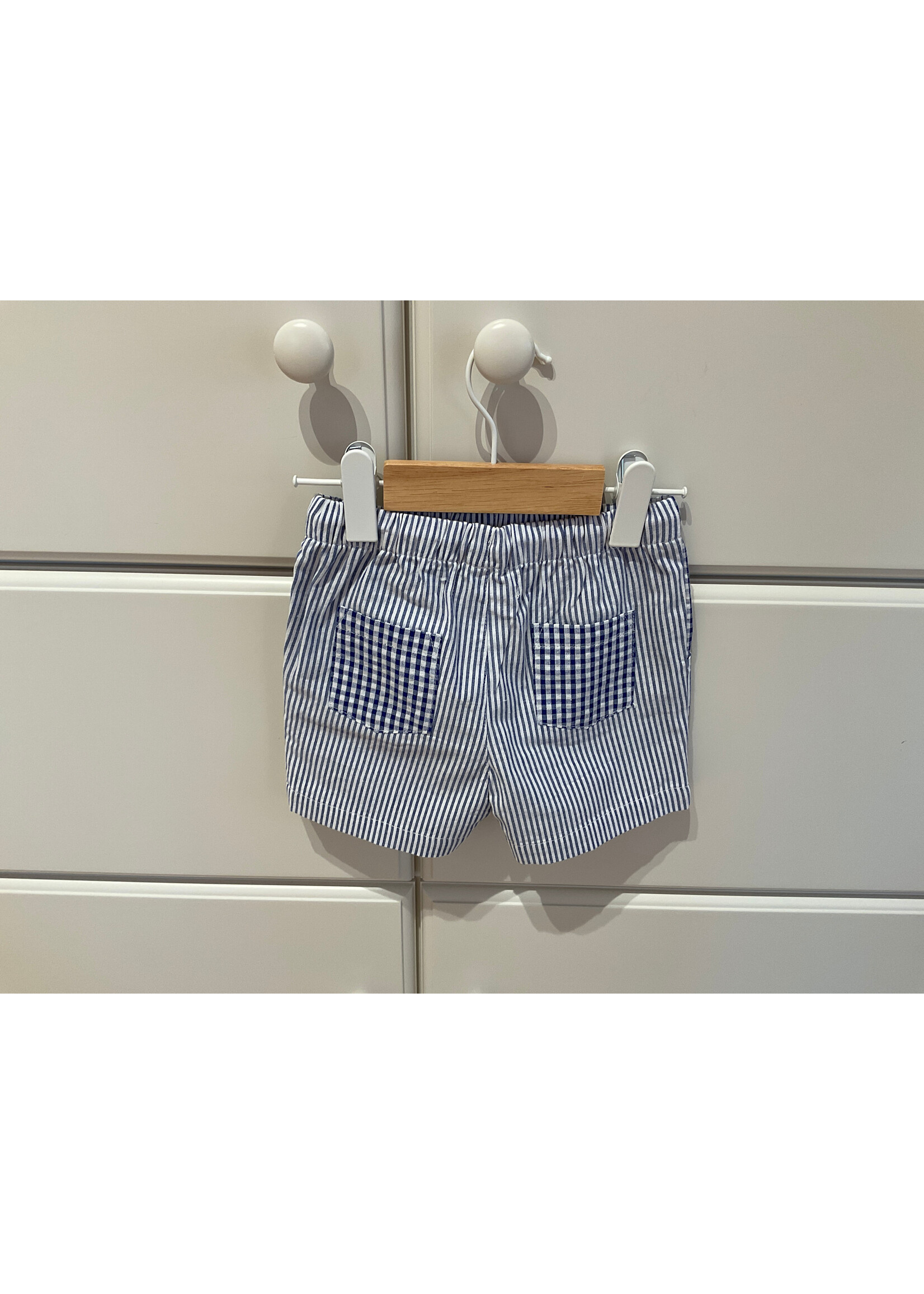 MALVI & CO Seersucker striped boys swimsuit