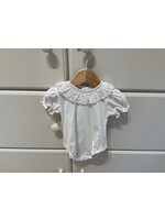 MALVI & CO Jersey body with embros on collar