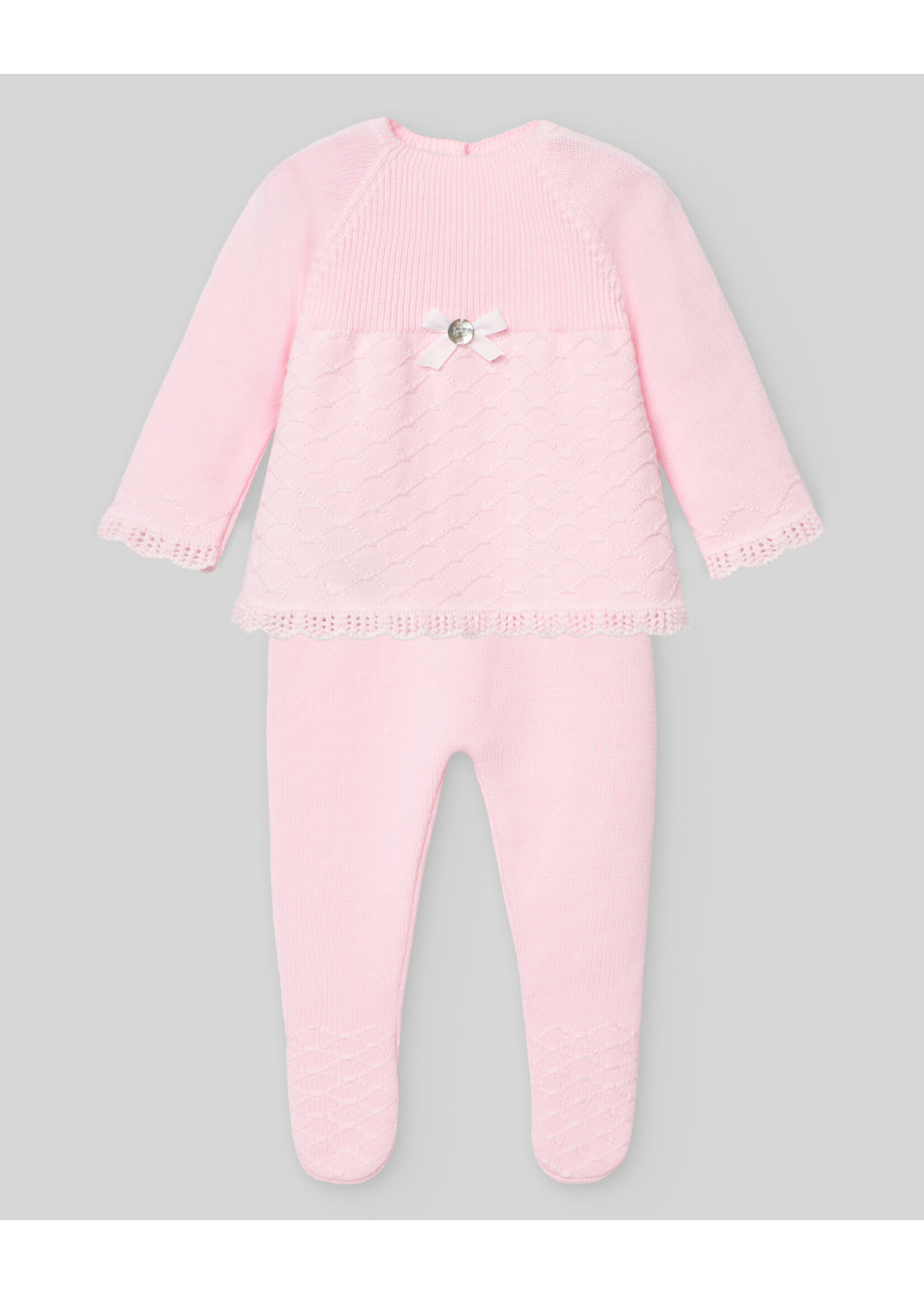 PAZ RODRIGUEZ Knit set with bow