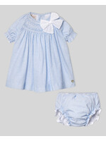 PAZ RODRIGUEZ Dress + bloomer with bow