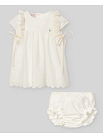PAZ RODRIGUEZ Lace dress + bloomer