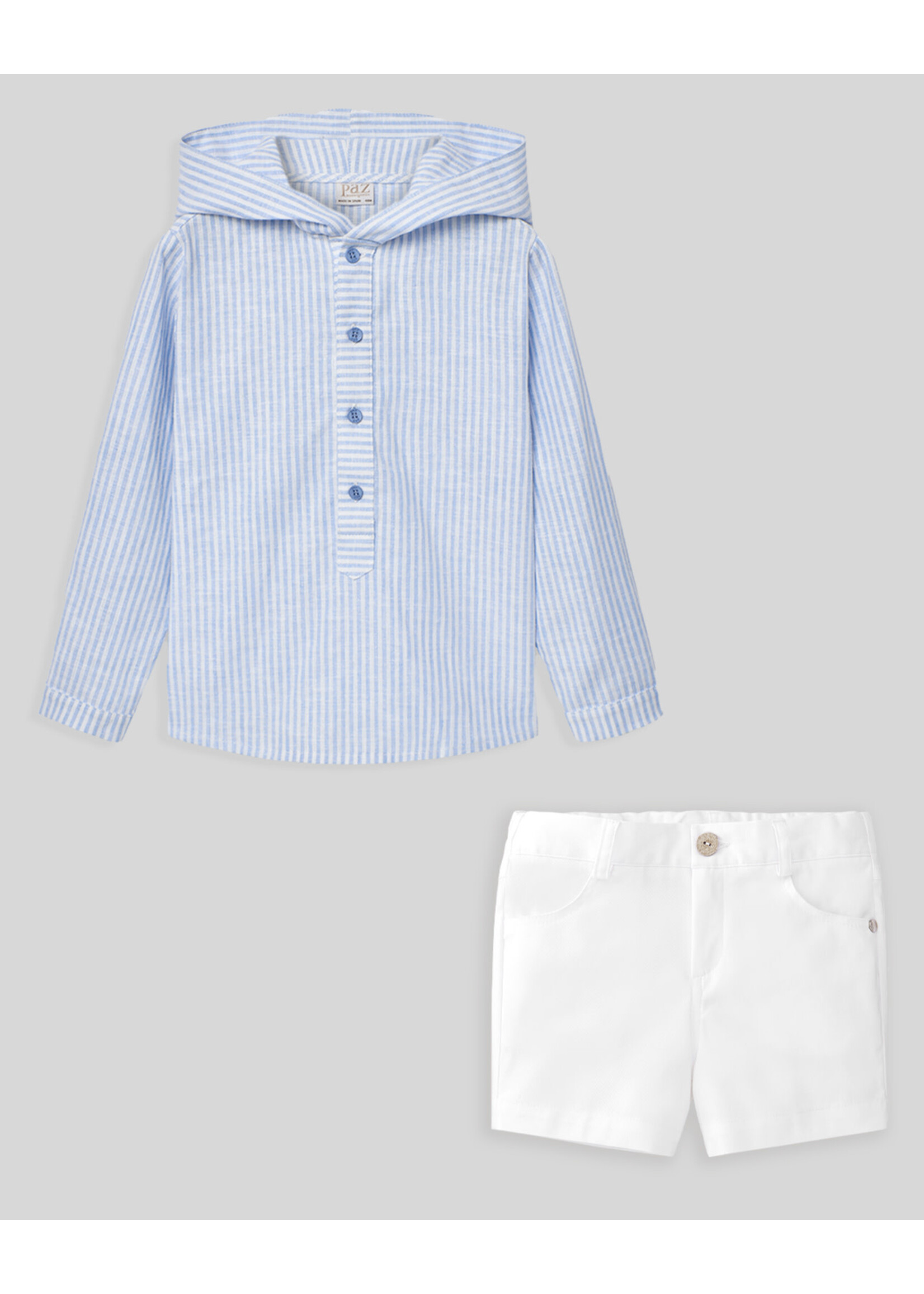 PAZ RODRIGUEZ Hooded shirt set