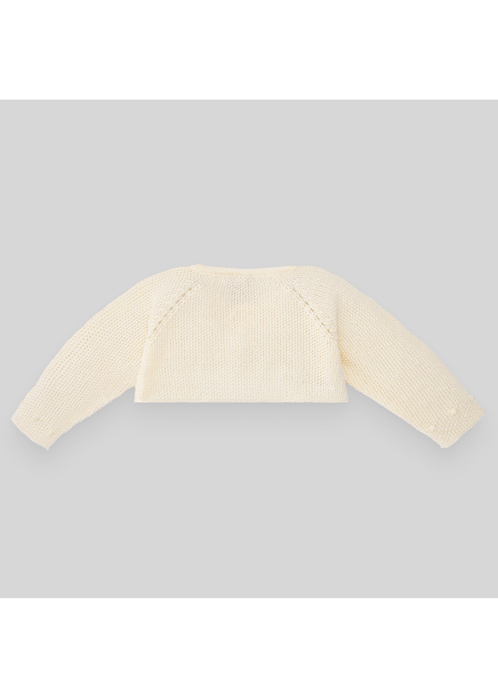 PAZ RODRIGUEZ Knit newborn short cardigan