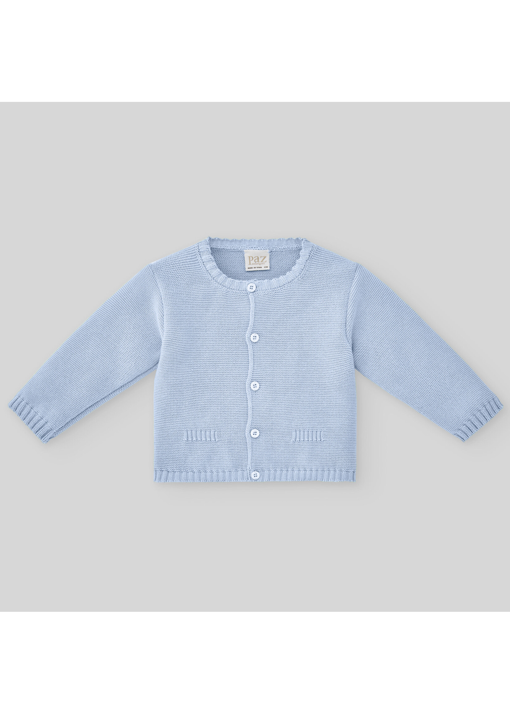 PAZ RODRIGUEZ ESENCIAL knit newborn cardigan