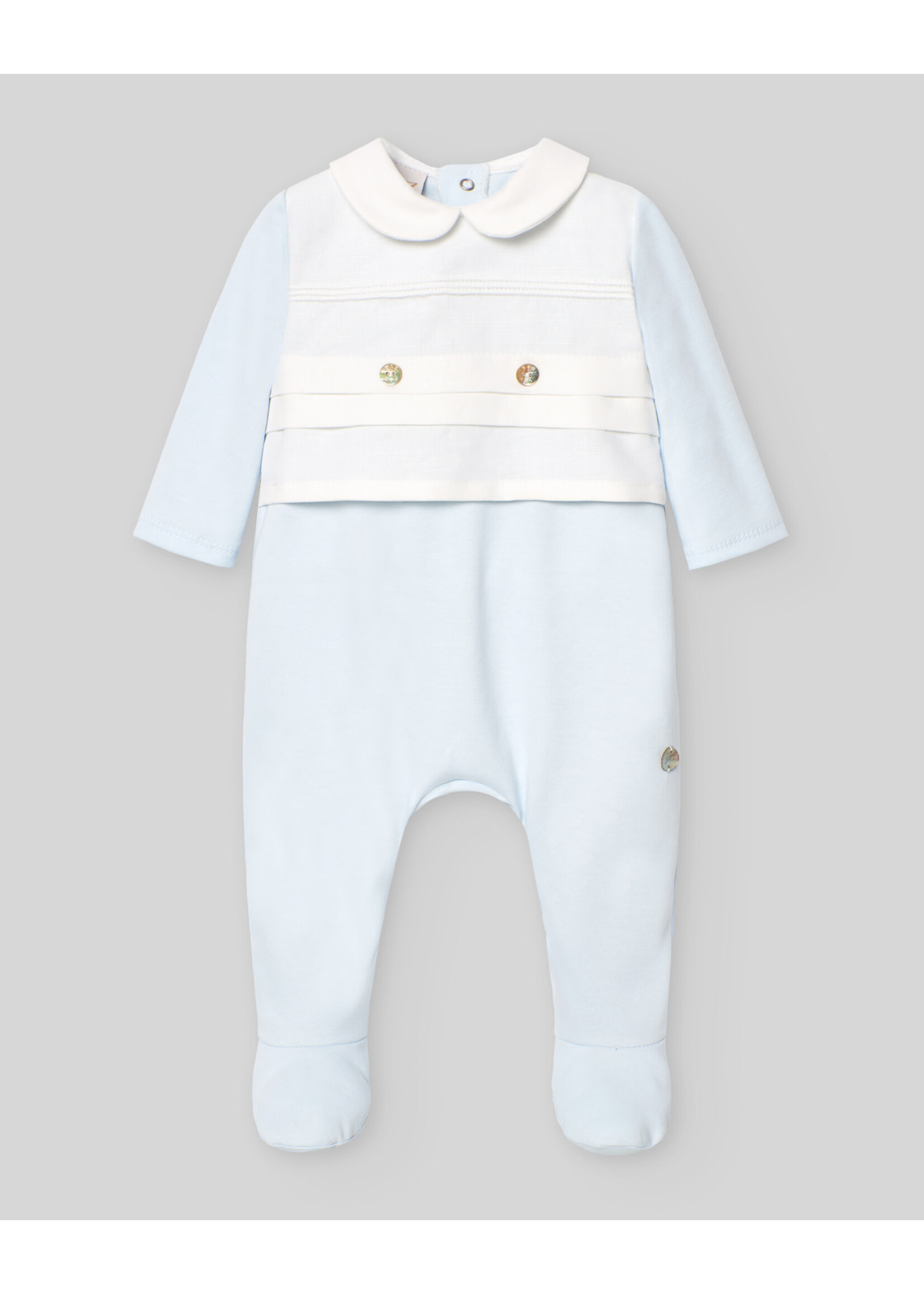 PAZ RODRIGUEZ INTERLOCK newborn romper