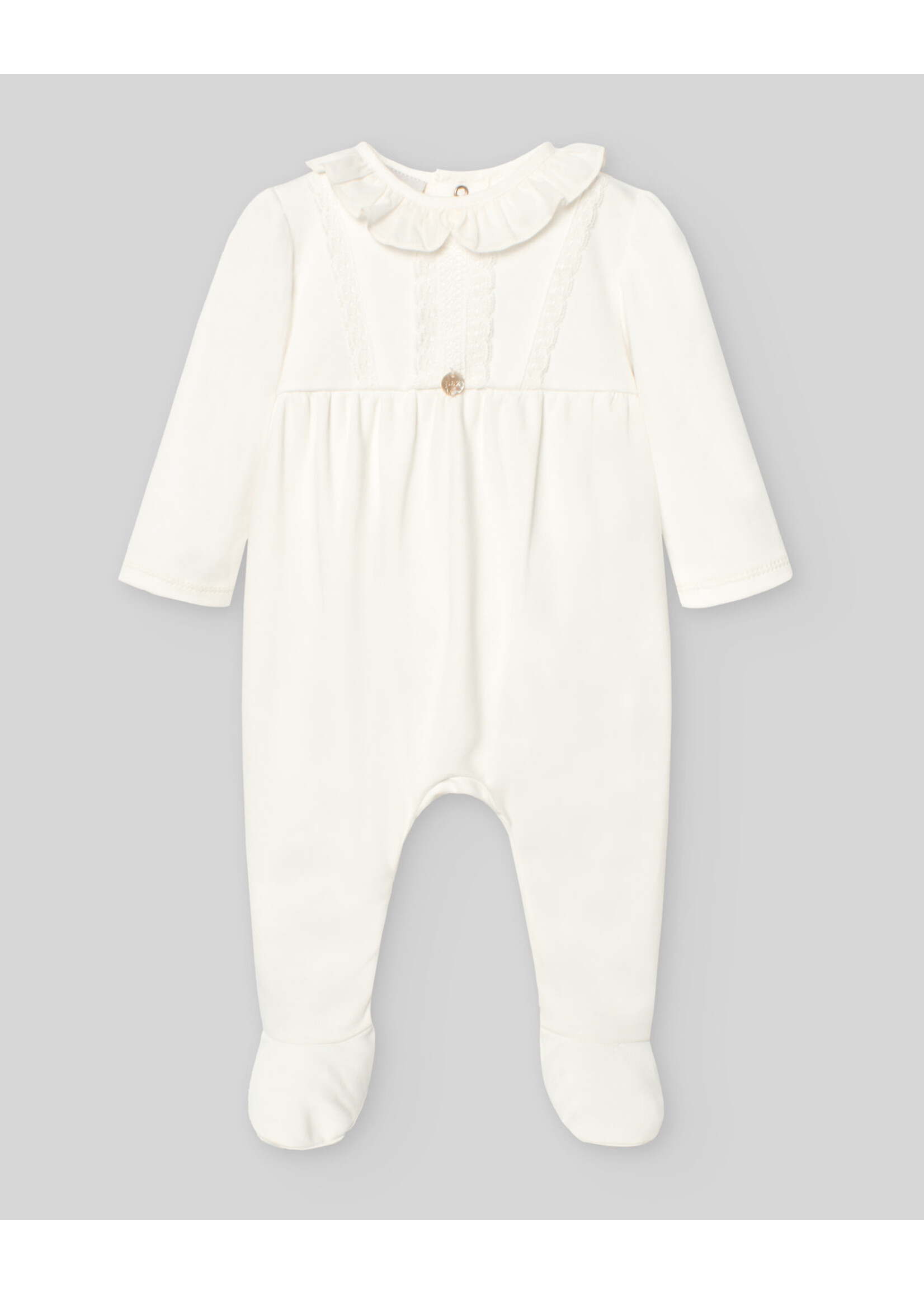 PAZ RODRIGUEZ INTERLOCK newborn romper