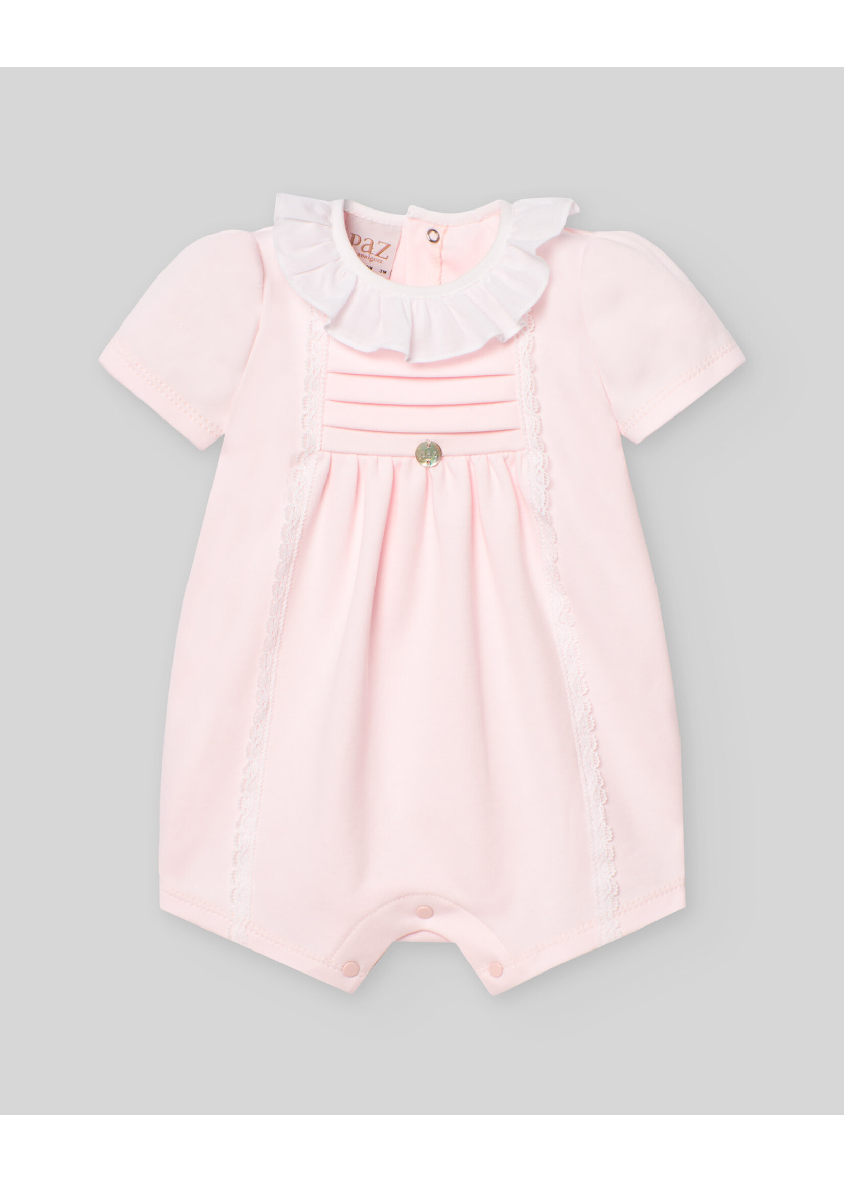 PAZ RODRIGUEZ INTERLOCK newborn romper
