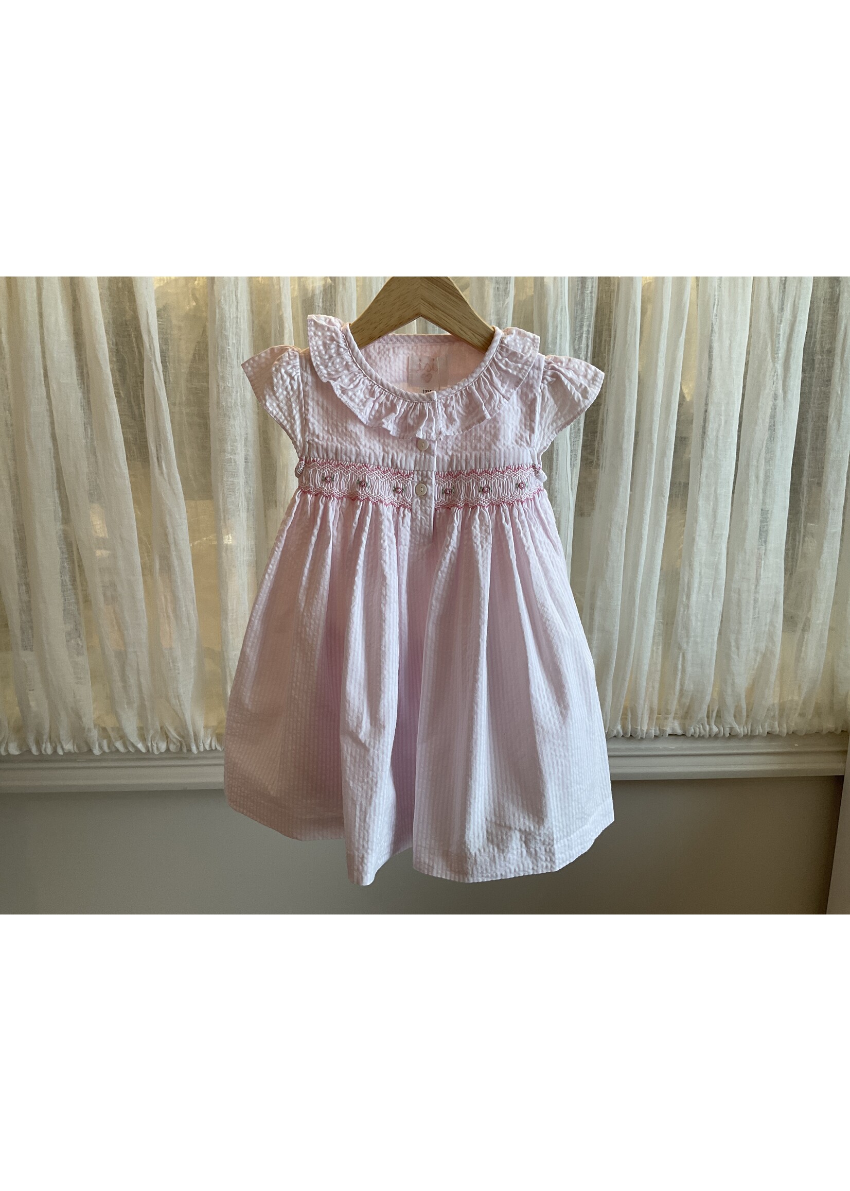 MALVI & CO Striped dress with smock