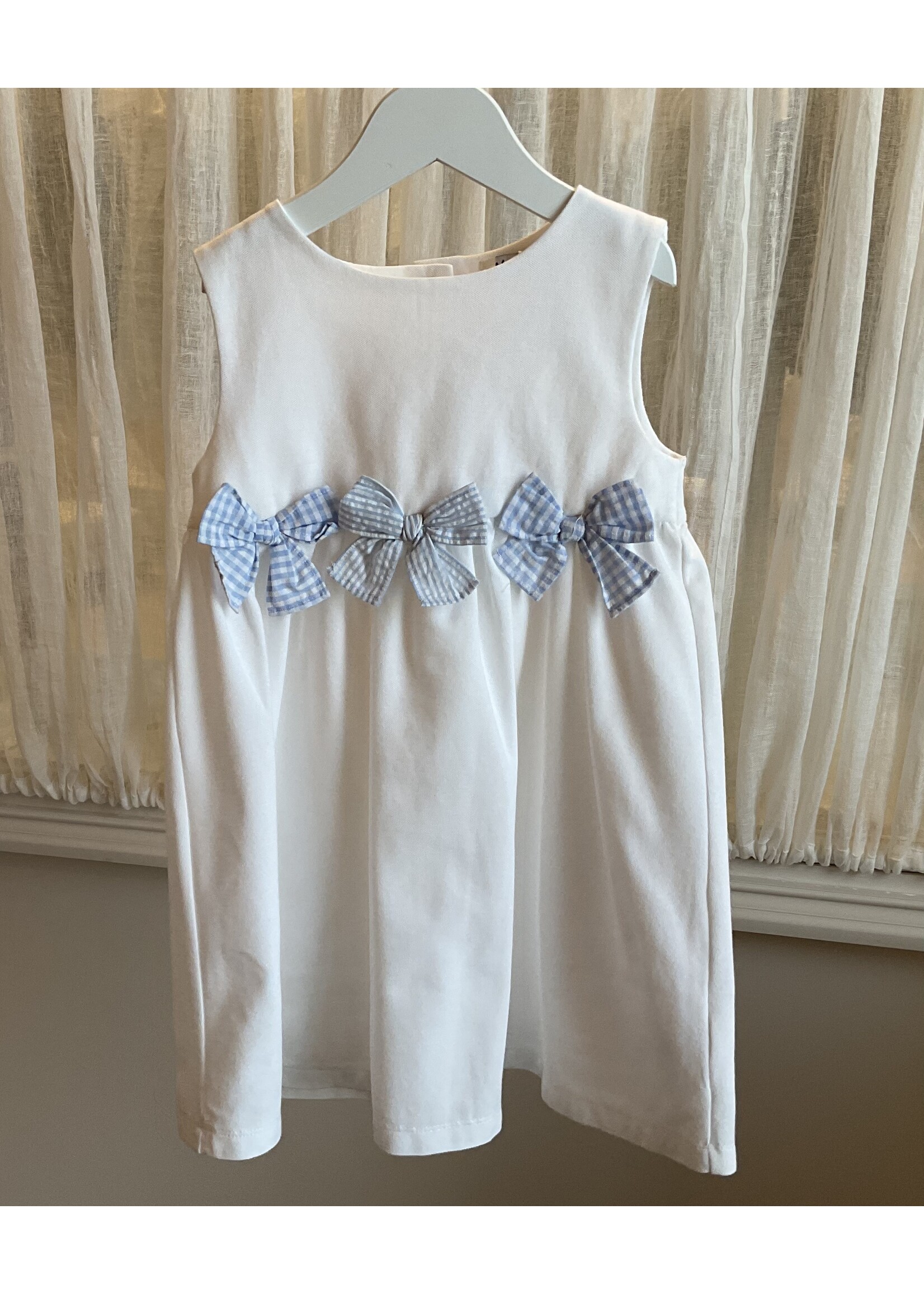 MALVI & CO Jersey dress with ribbons