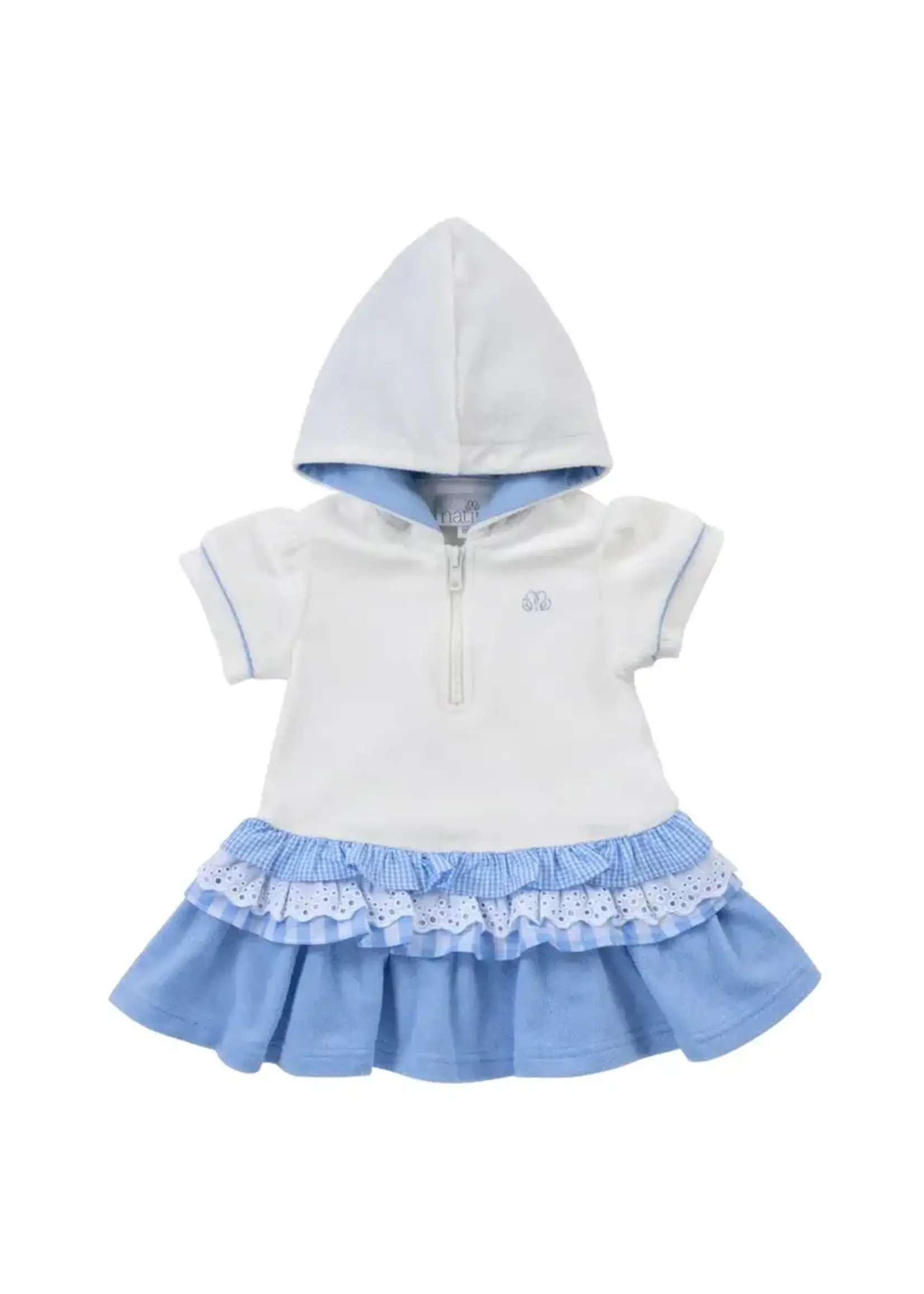NATINI Dress capuchon vichy