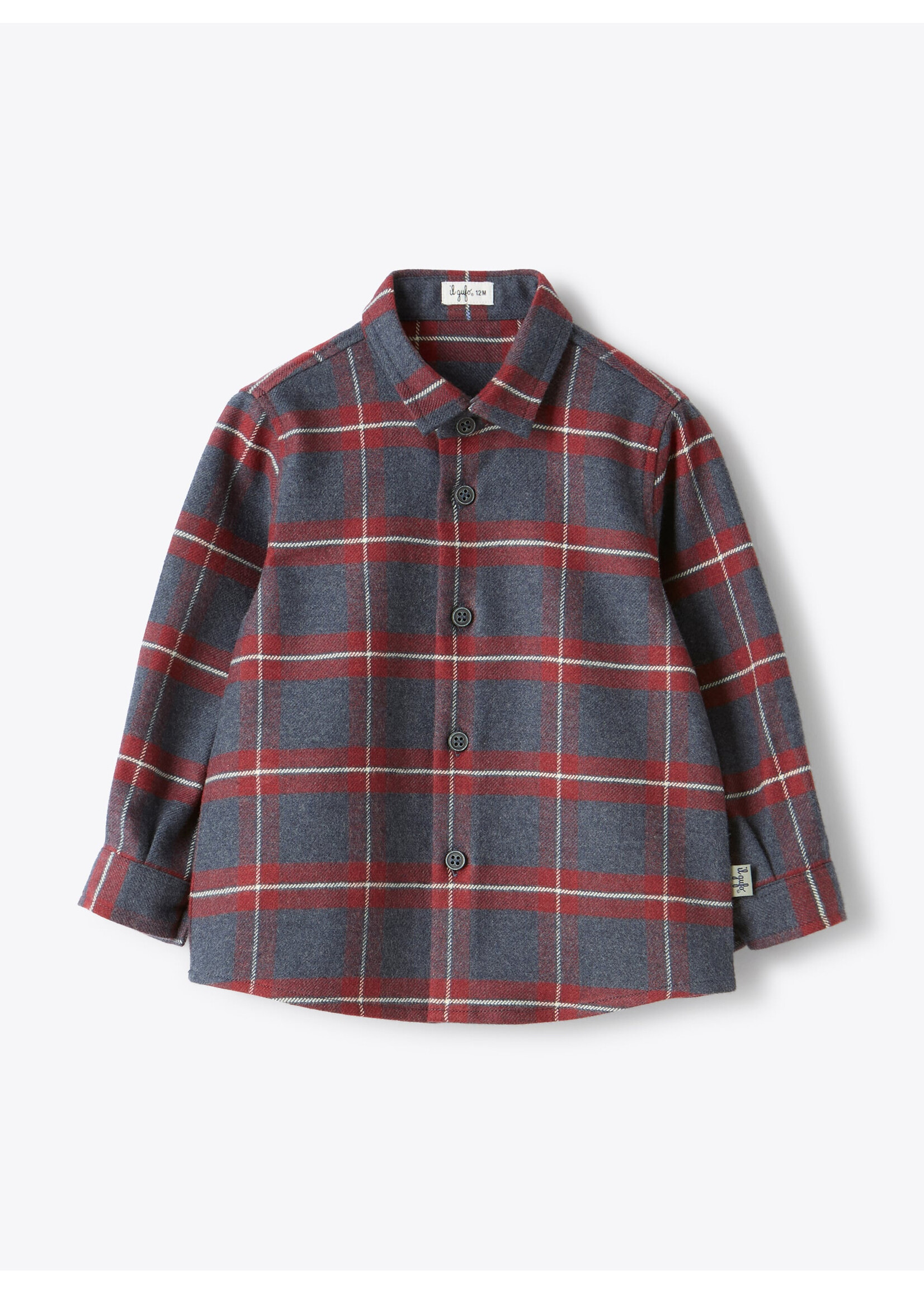 IL GUFO Checkered shirt