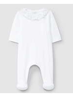 LARANIJNHA Babygrow ruffle collar