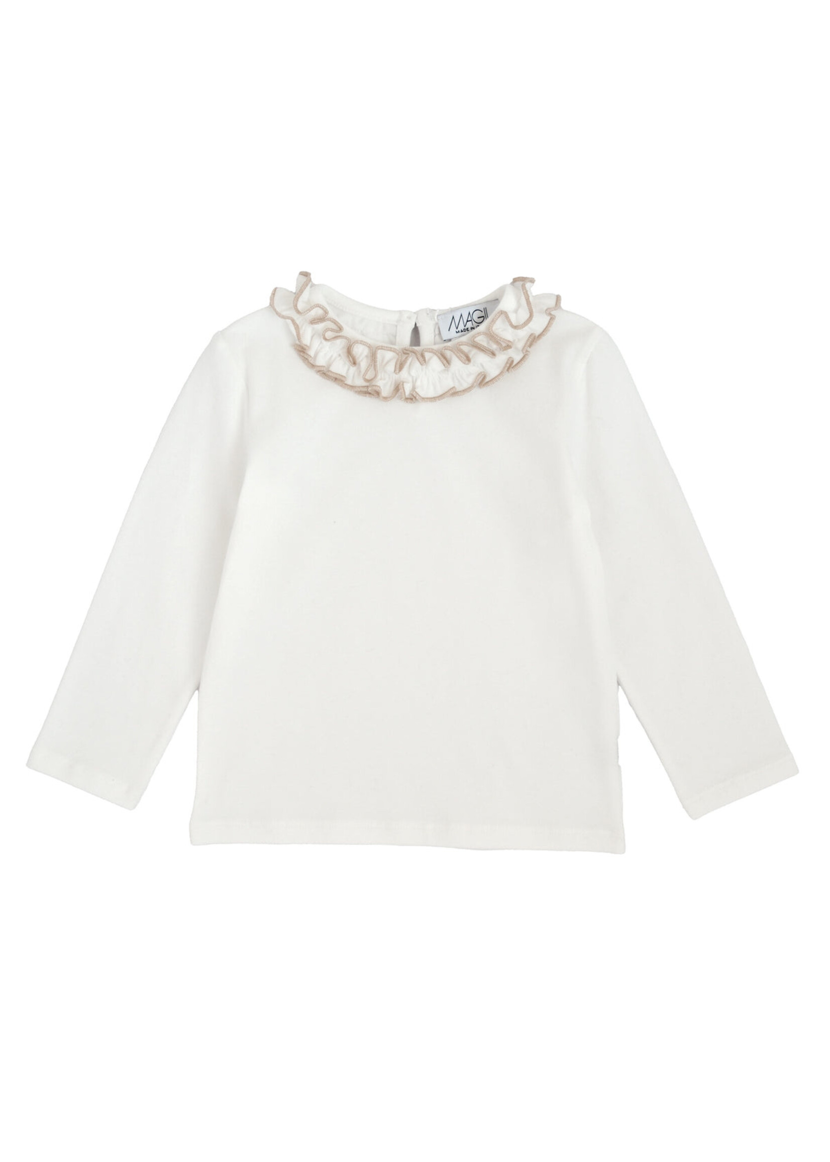 Magil T-shirt ruffle collar