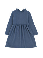 Magil Dress with ruffle collar