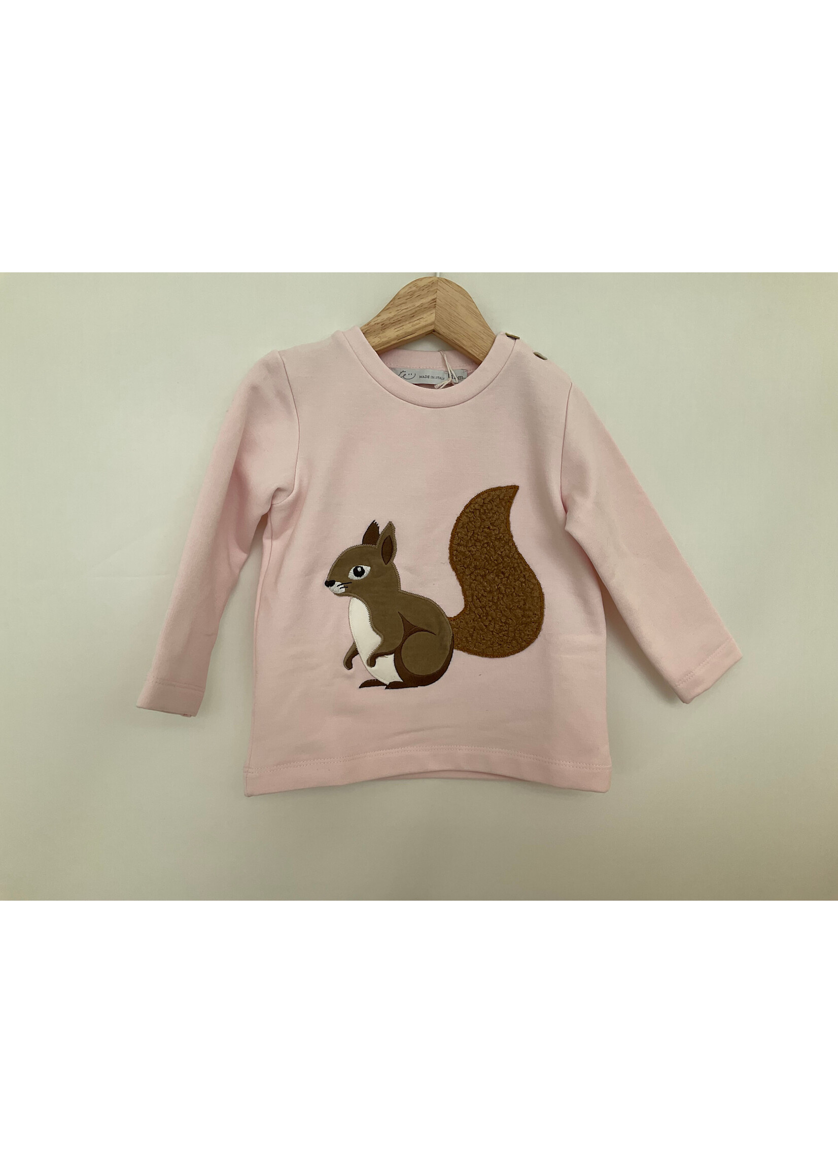 Per Té Sweater with squirrel