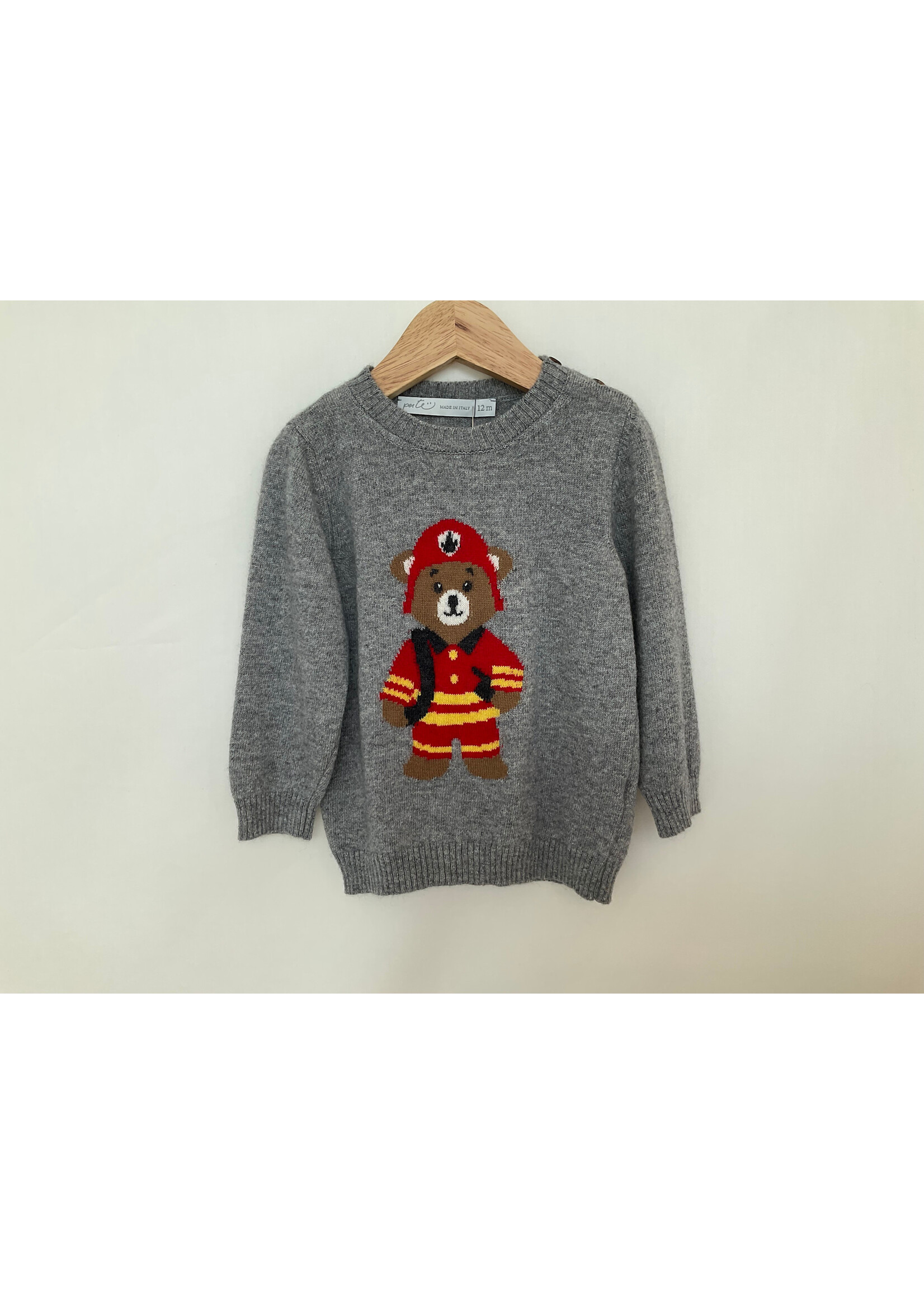 Per Té Pullover with bear