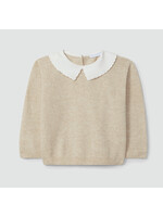 LARANIJNHA Knitted sweater with collar