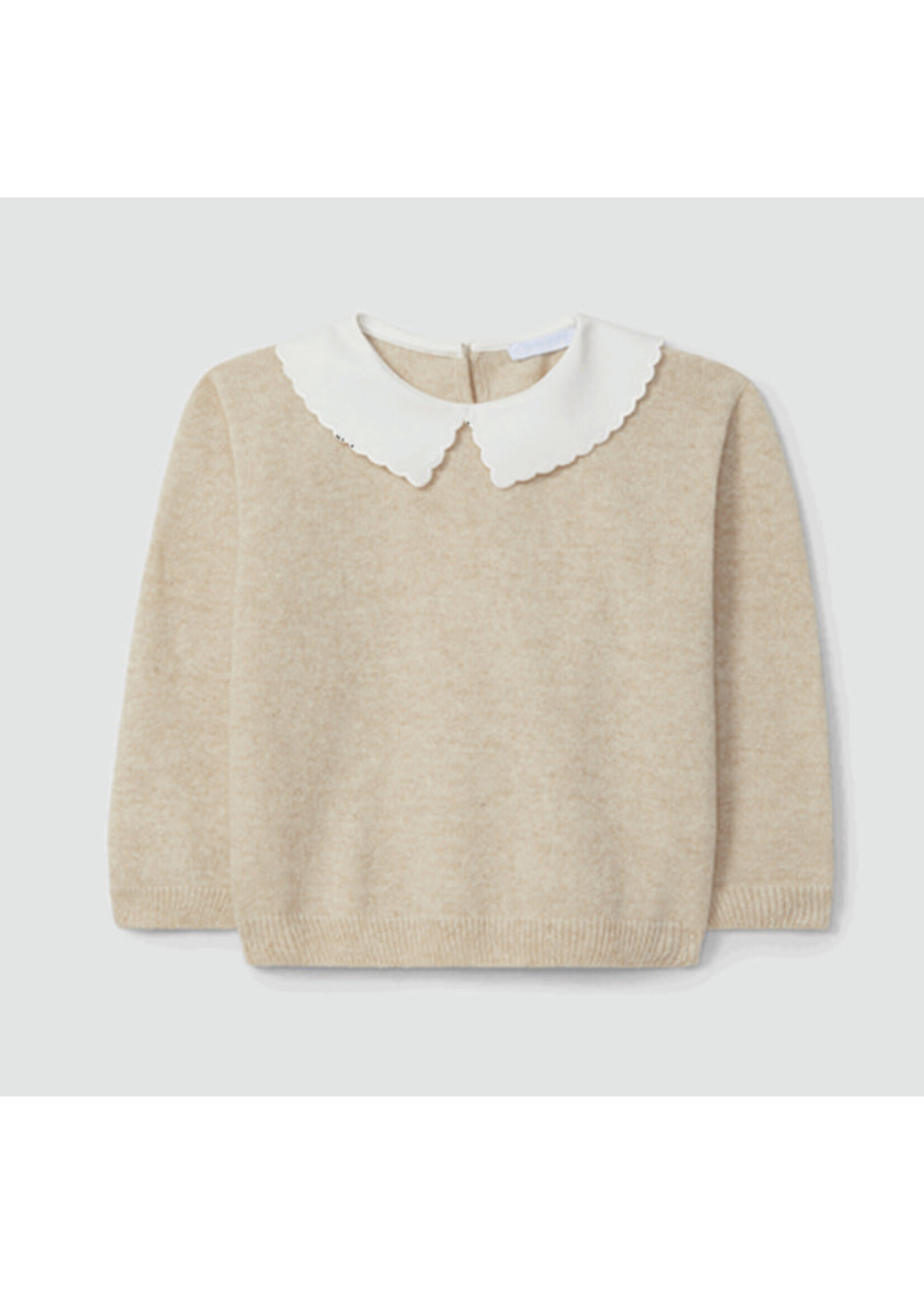 LARANIJNHA Knitted sweater with collar