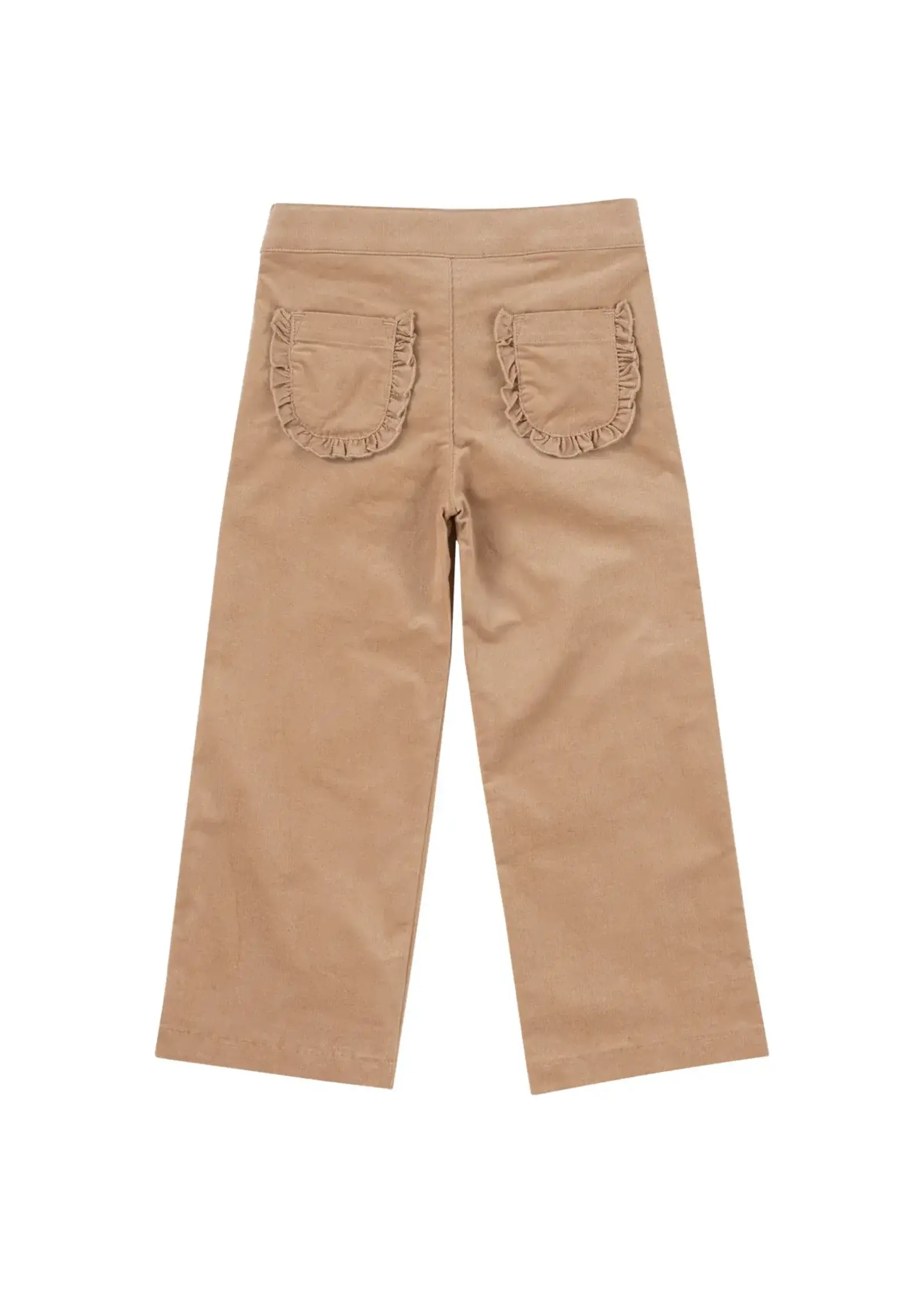 NATINI Pants rib ruffle