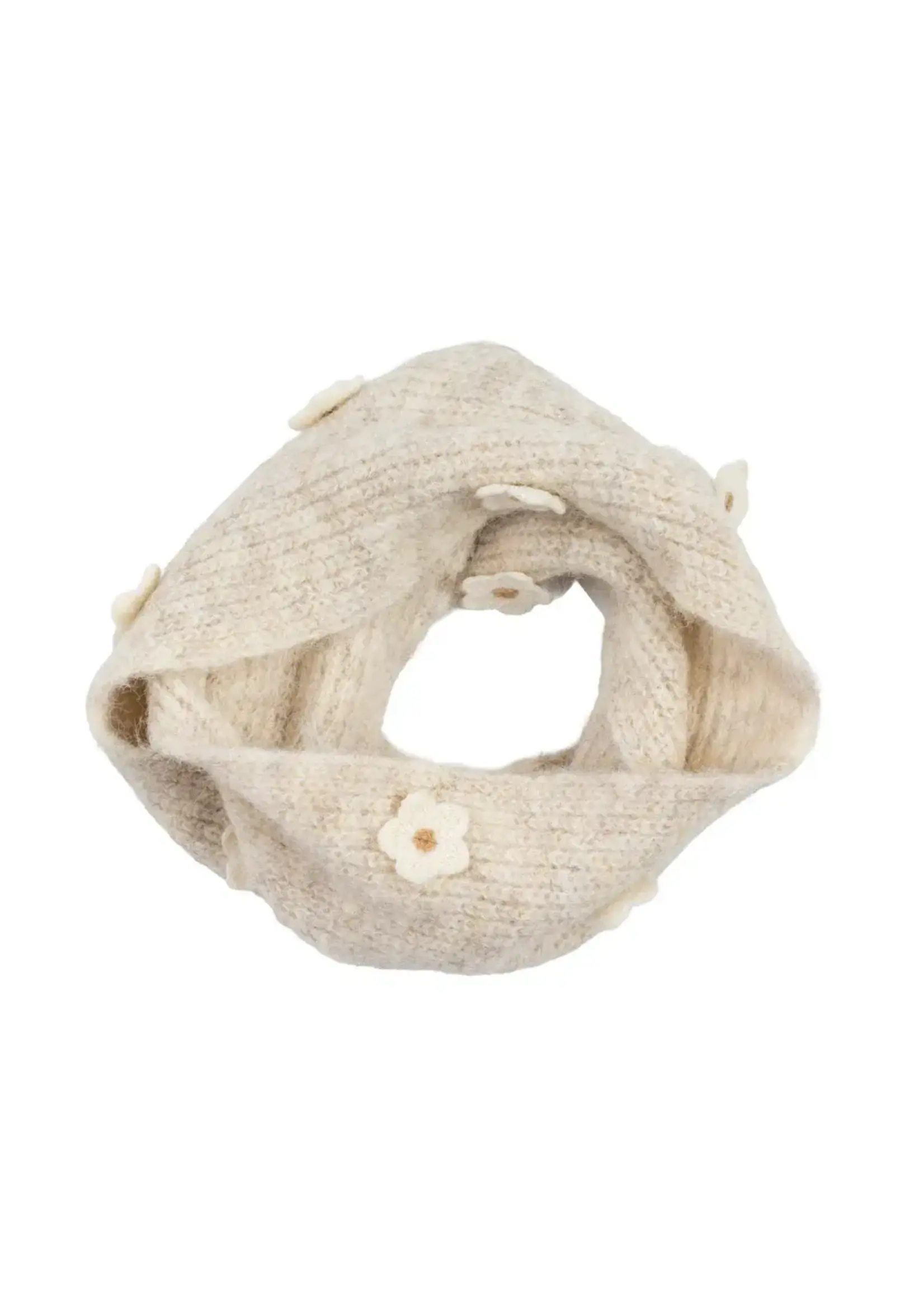 NATINI Scarf round flowers