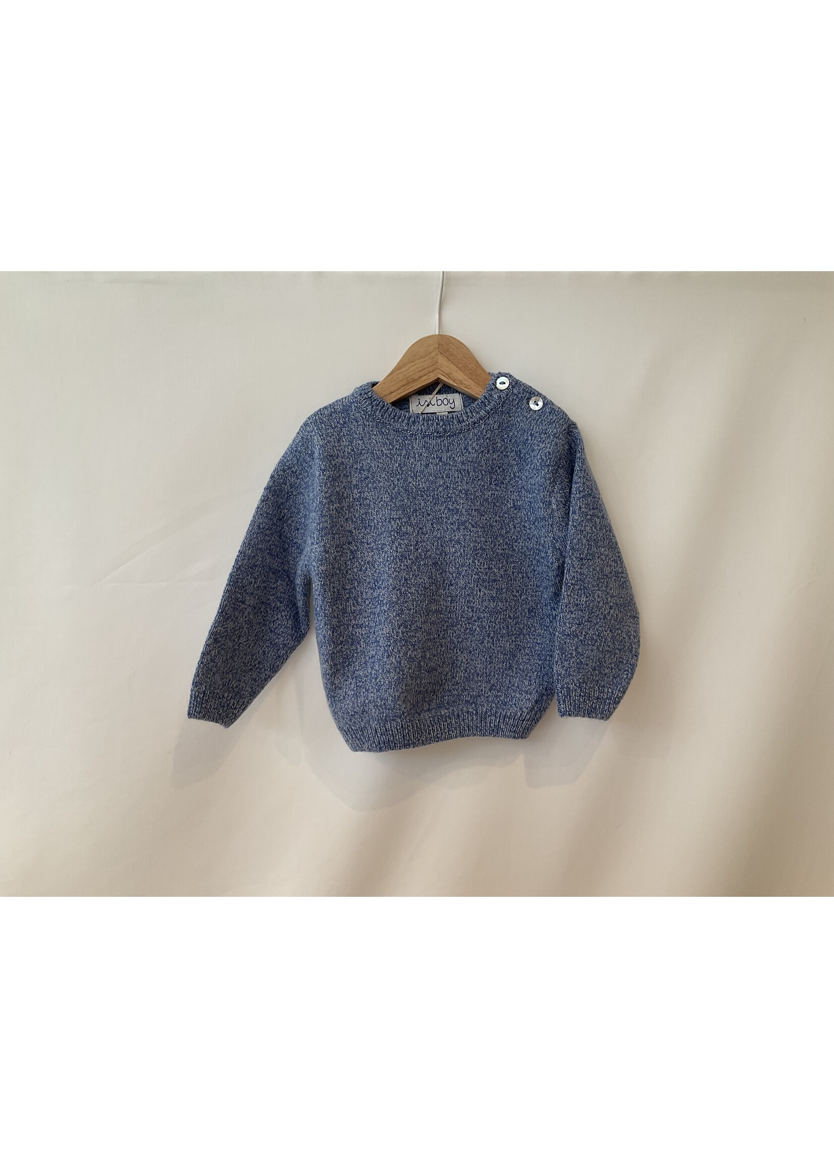 MALVI & CO Mouliné wool pullover