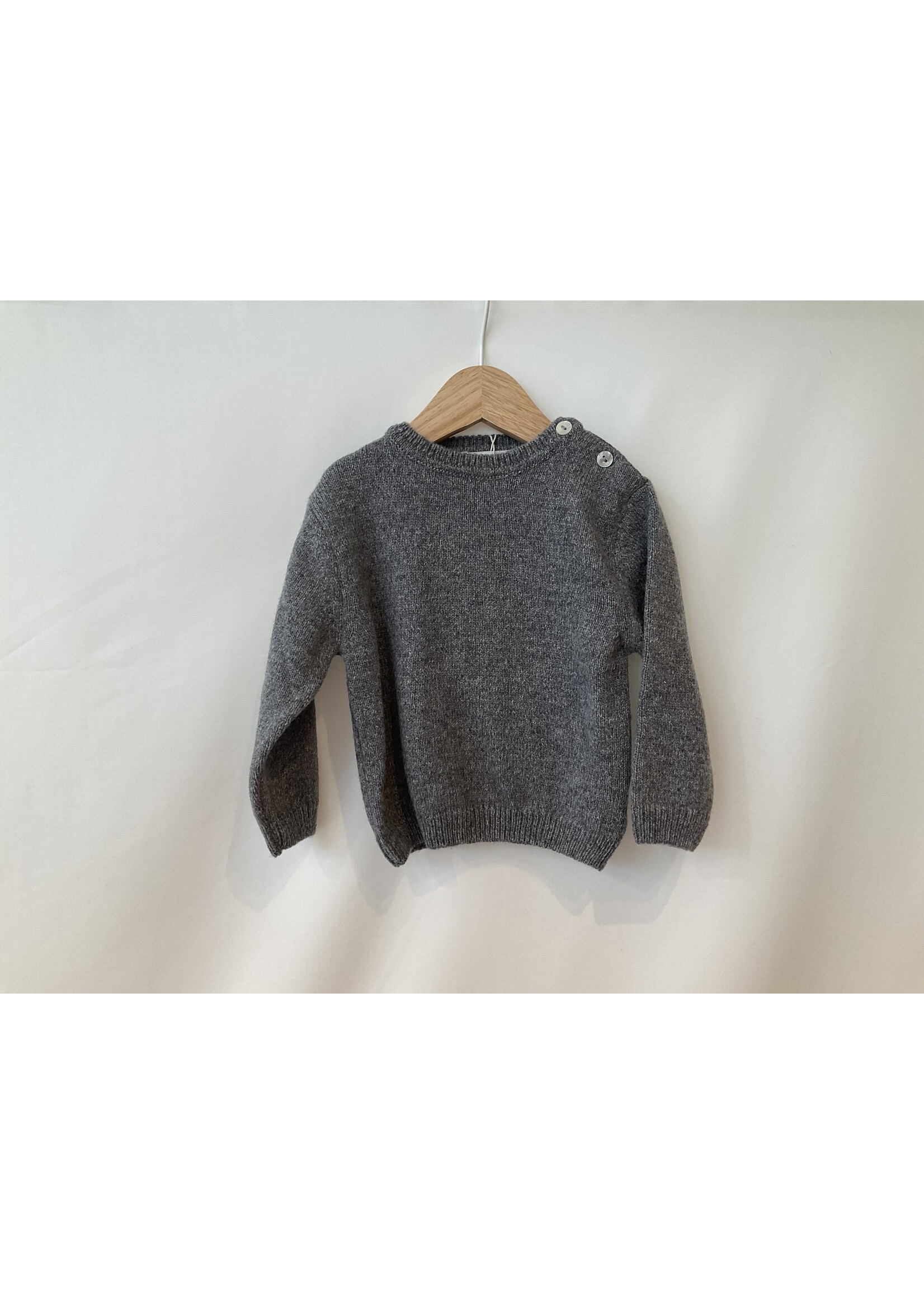 MALVI & CO Mouliné wool pullover