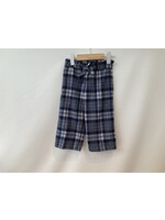 MALVI & CO Tartan trousers 3/4